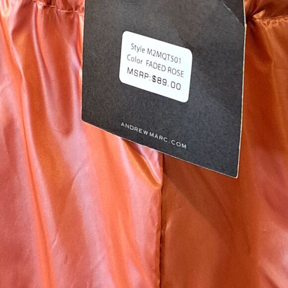 MARC NEW YORK ANDREW MARK FADED ROSE Y2K VEST HOODIE NEW SZ M - Picture 12 of 13